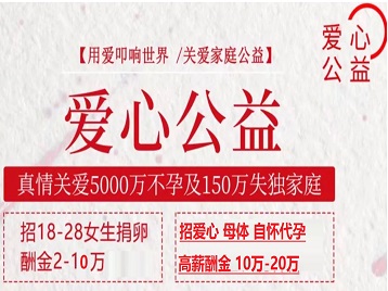鸡西捐卵助孕生子 爱心志愿者招募